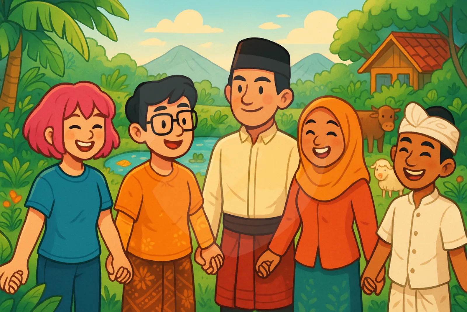 Rangkuman Sosiologi Kelas XI Bab 4 Membangun Harmoni Sosial